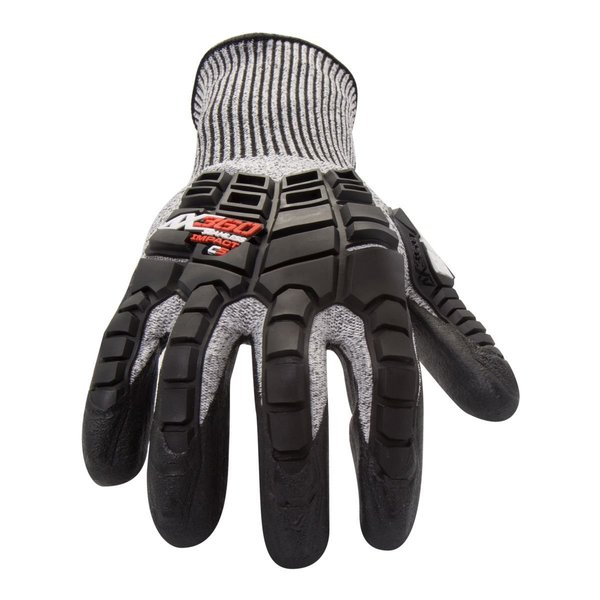 212 Performance Cut Resistant Impact Coated Gloves, 5 Cut Level, Foam Nitrile, XL, 1 PR AXIMPC5-06-011